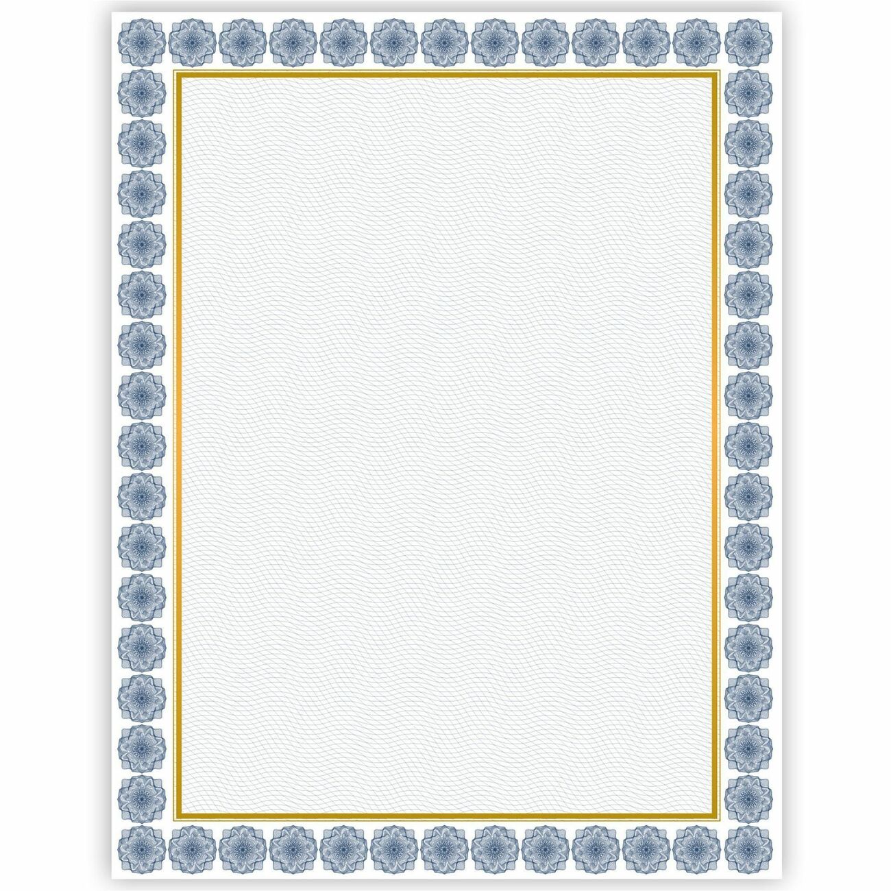 Certificates Foil Blue/Gld