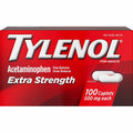 Tylenol Extra Strength 100 Caplet Bottle
