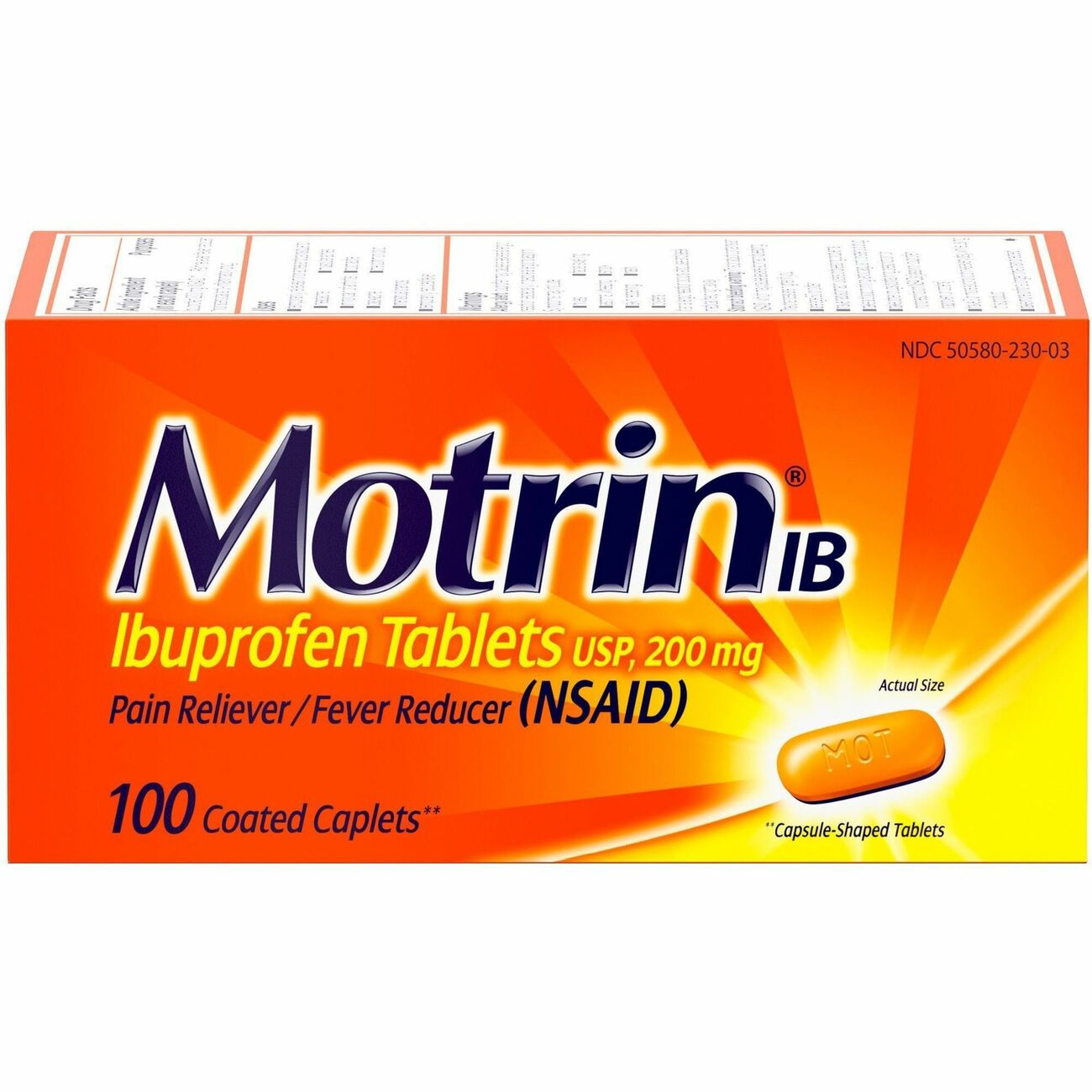 Motrin Caplets