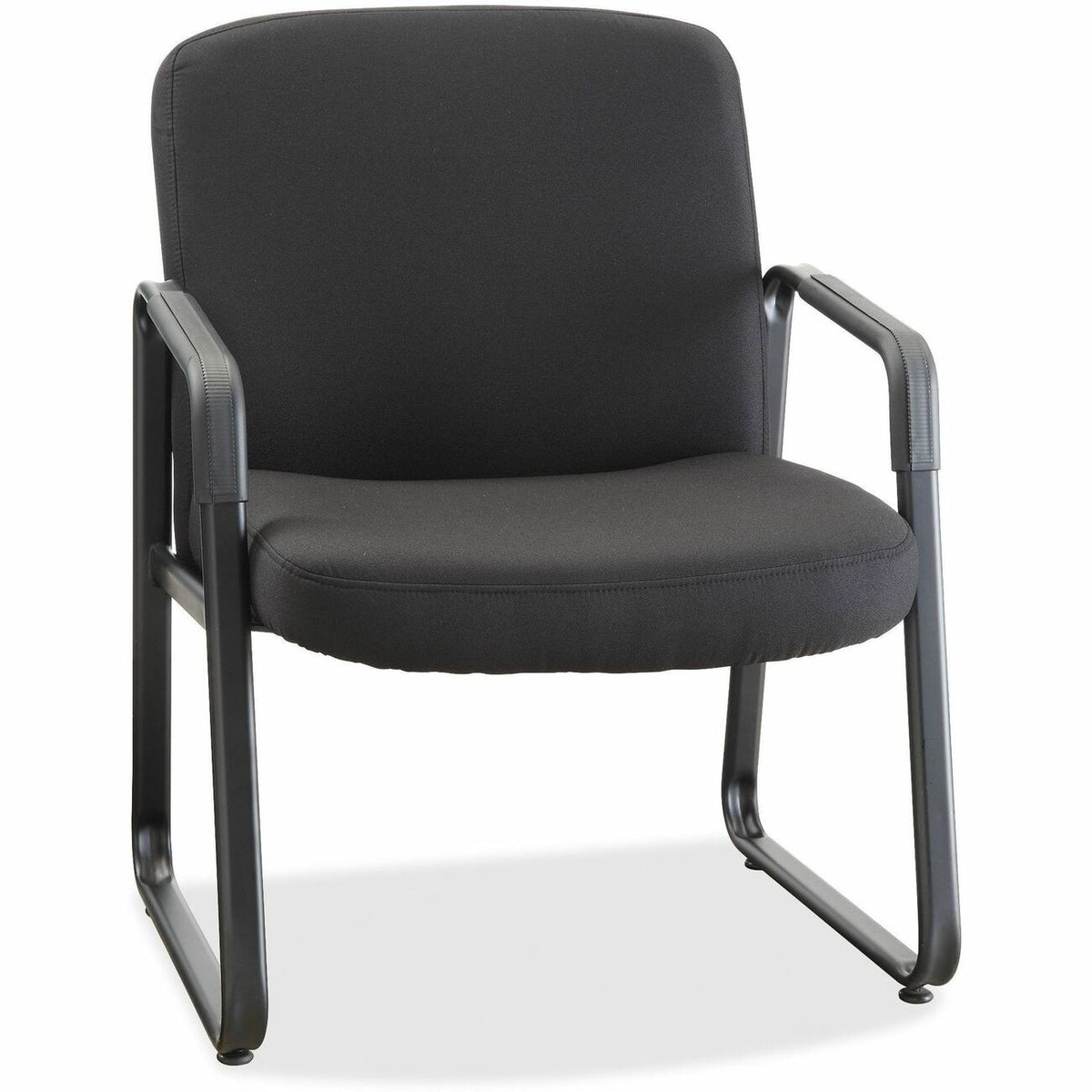 Lorell Deluxe Guest Seating Big & Tall Guest Chair with Arms
