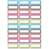 Ashley Dry Erase Chevron Nameplate Magnets