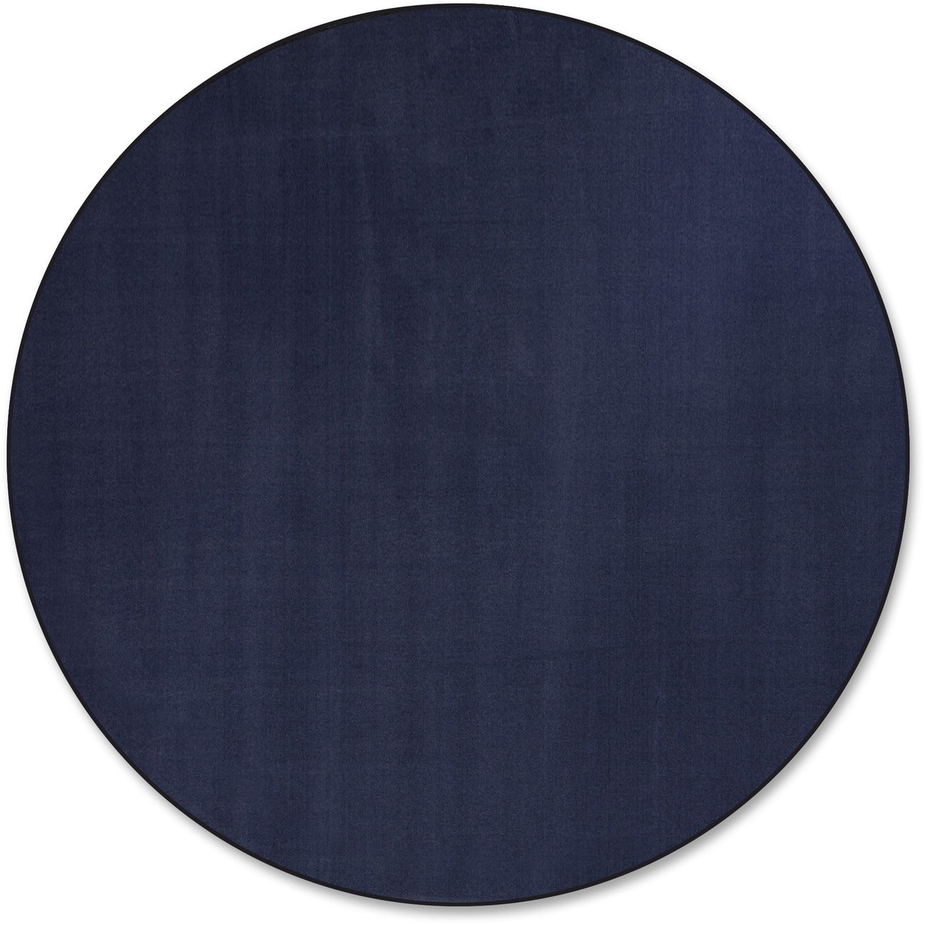 Rug Solid Round 6 Navy