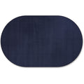 Rug Solid Oval 76X12 Nvy