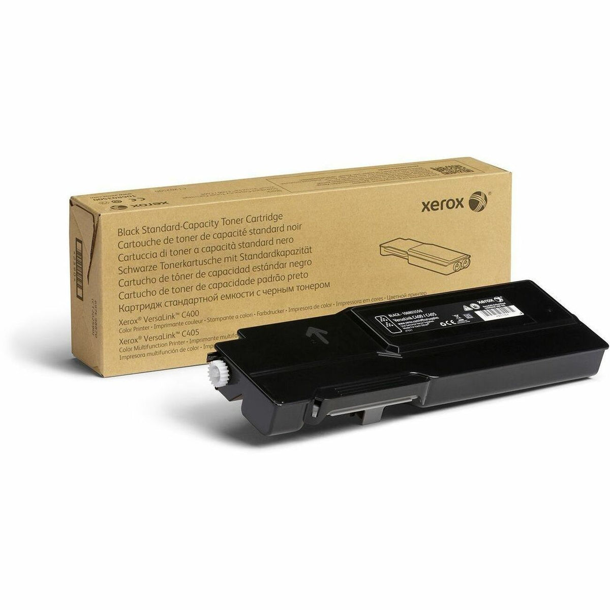 Xerox Original Standard Yield Laser Toner Cartridge - Black - 1 Each