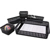 Advantus Bin Weave Plastic Black