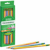 Dixon Ticonderoga Pencil Ticn #2 Striped 10Pk