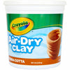 Crayola Clay Air-Dry 5Lb Terracotta
