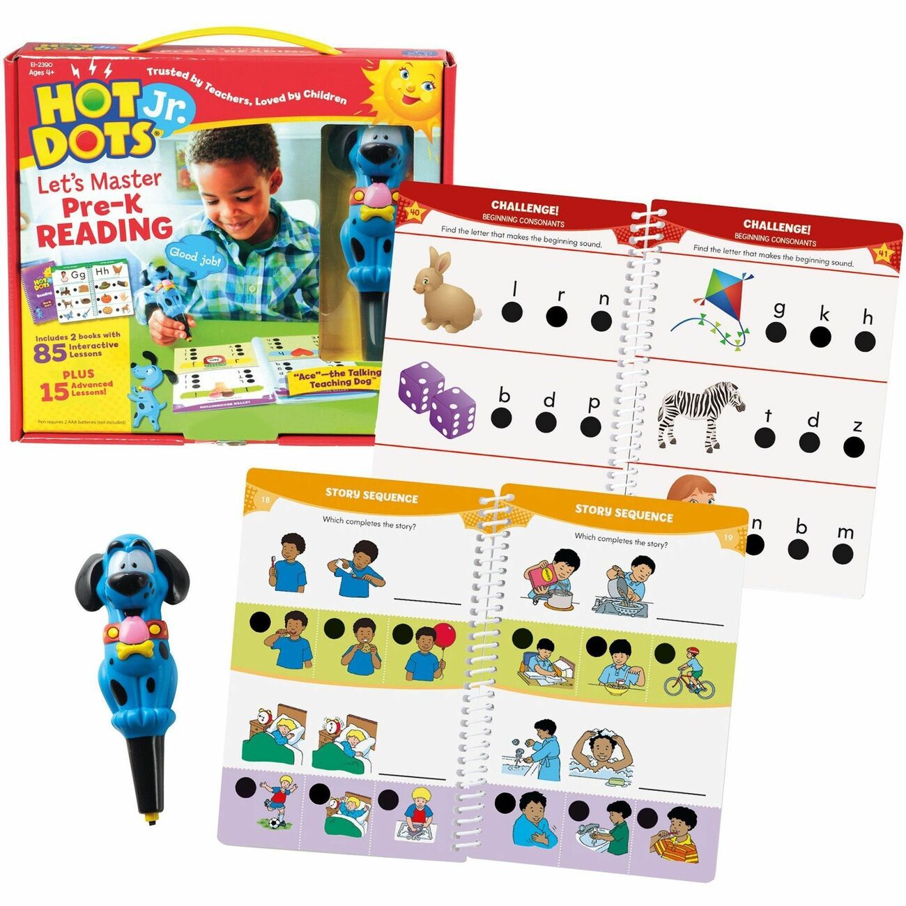 Set Hotdots Prek Reading