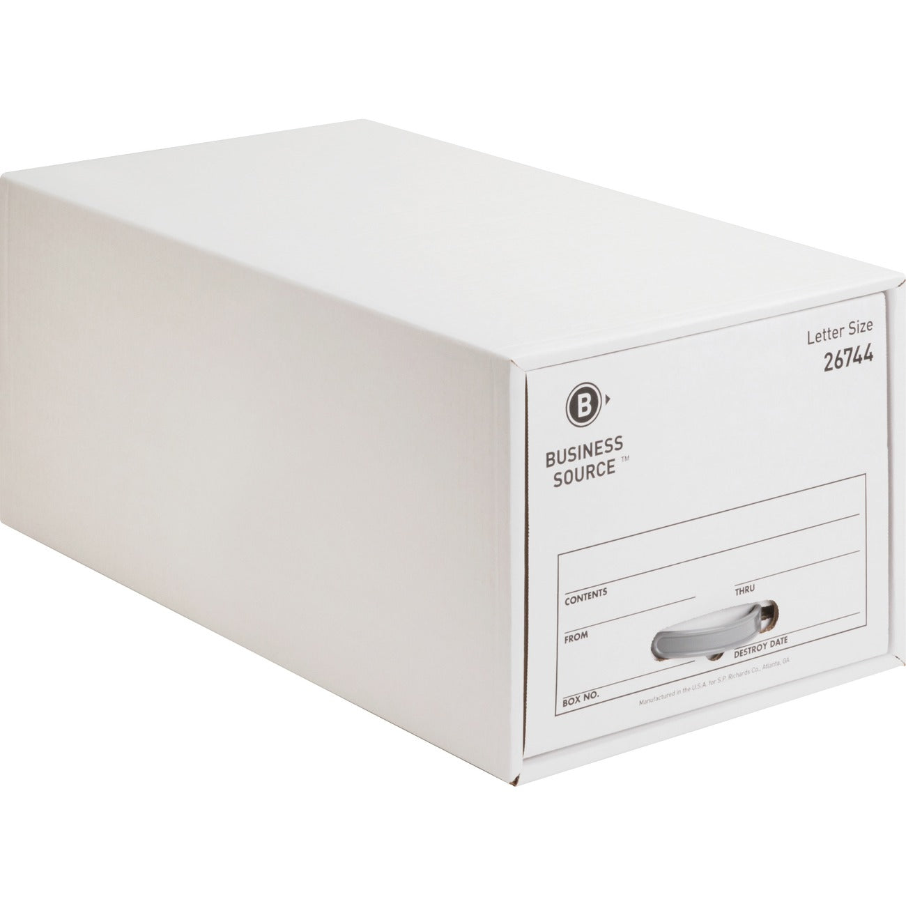 Business Source File Drawer Storage Ltr 6Pk