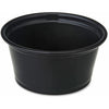 Genuine Joe Cup Portion 2 Oz Black