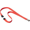 Durable Lanyard Textile 0.5In Coral