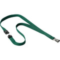 Durable Lanyard Textile 0.5In Dkgrn