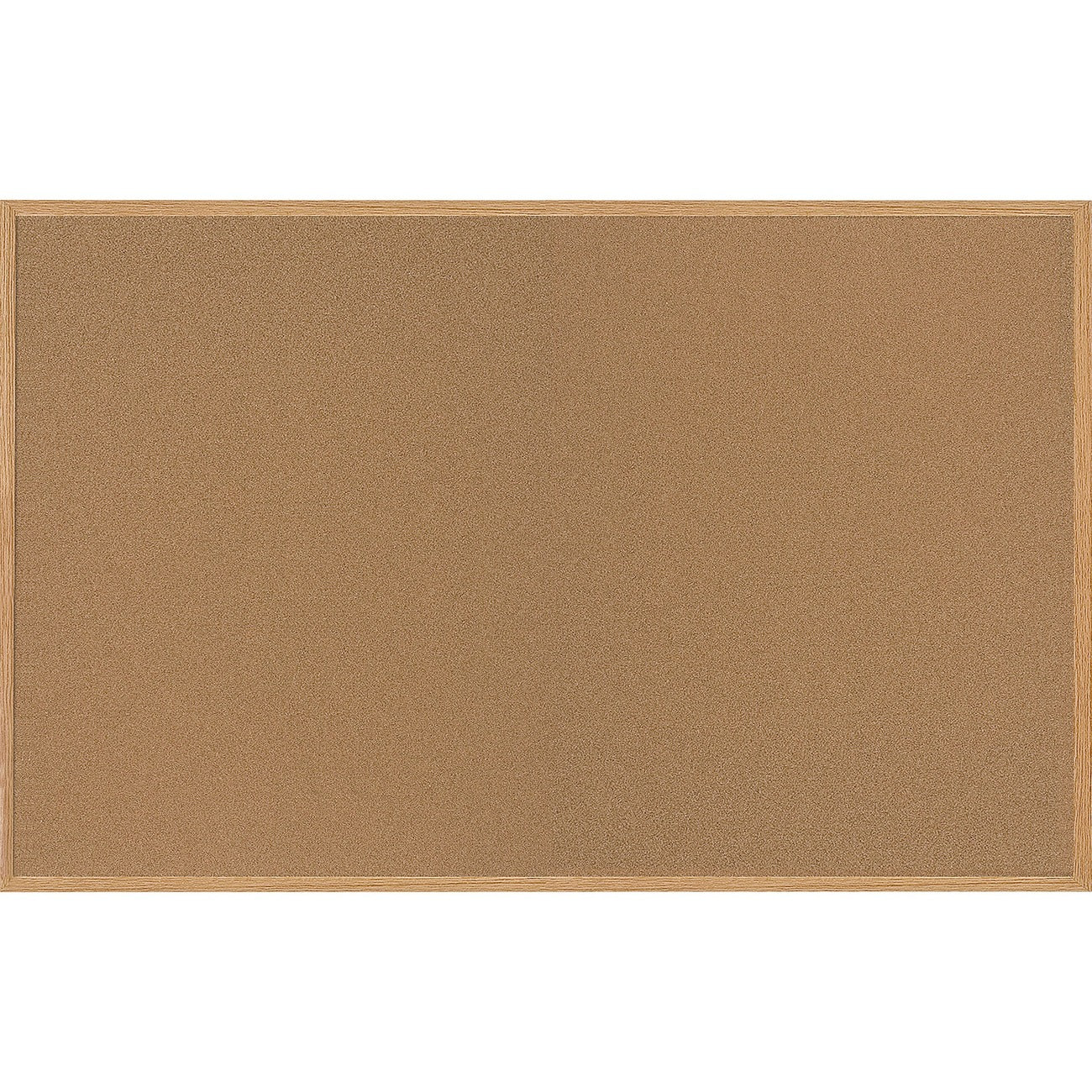 MasterVision Oak Frm Cork Brd 48X72