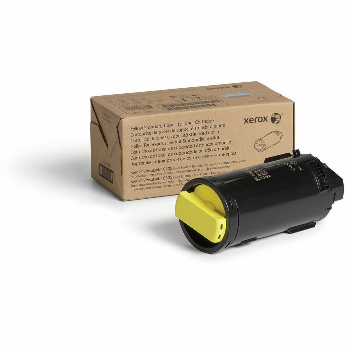 Xerox Original Standard Yield Laser Toner Cartridge - Yellow - 1 Each