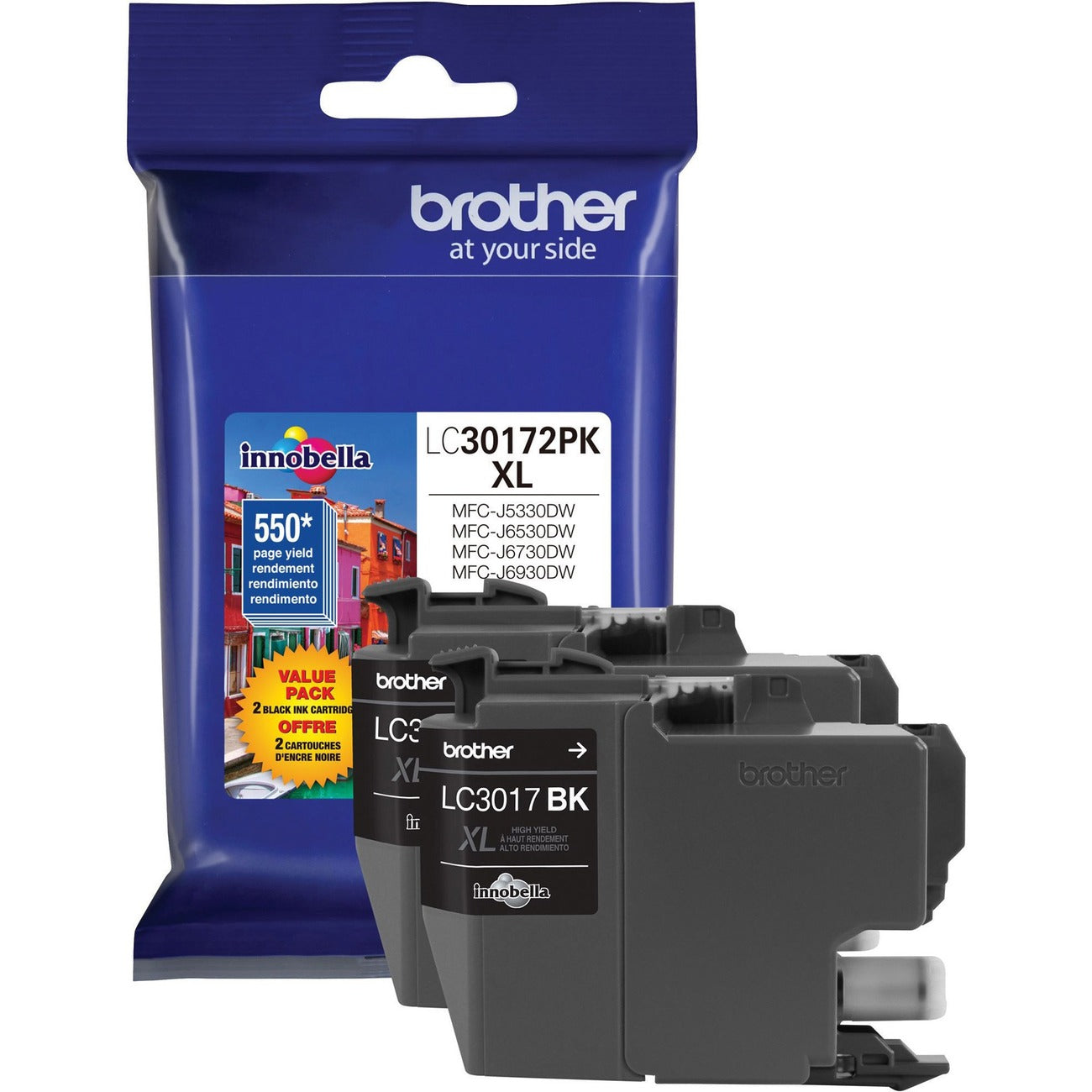 Brother Crtdgs Mfcj6530Dw Hy Bk 2Pk