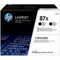 HP Crtdg Lsr Blk Hp87X 2Pk