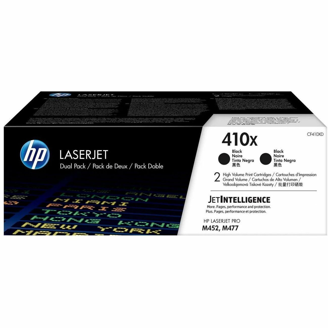 HP Crtdg Lsr Bk Dualpk Hp410X