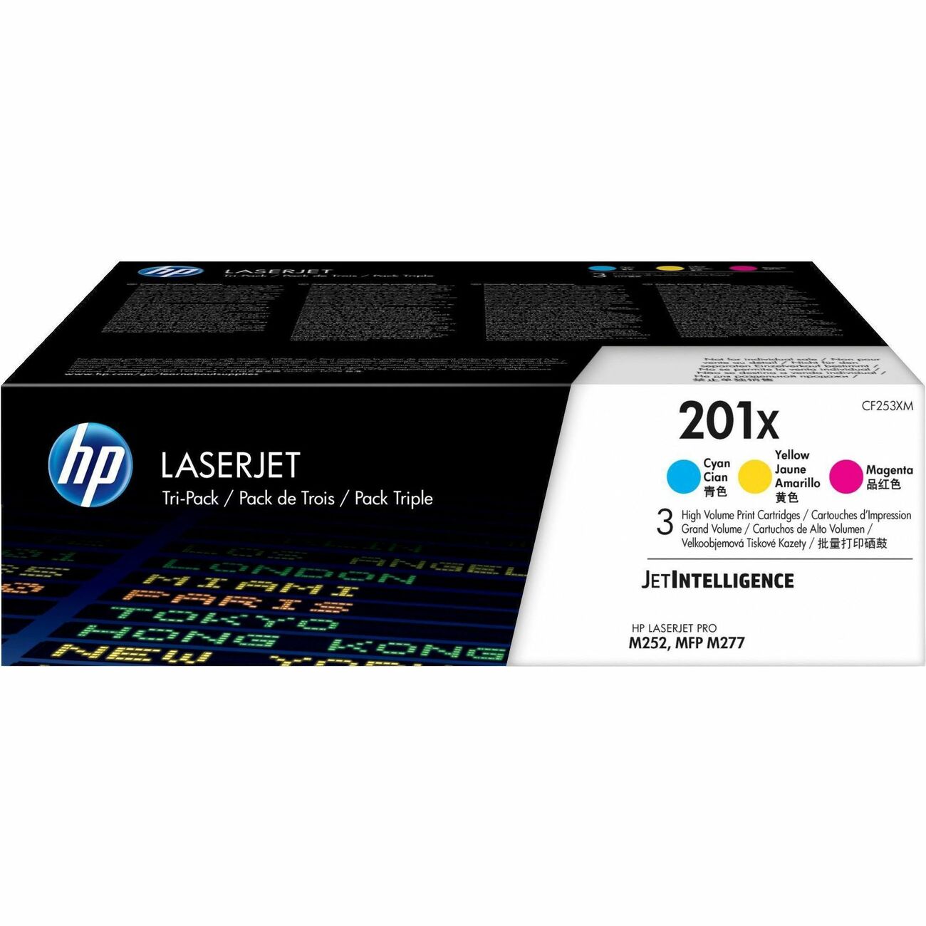 HP Crtdg Lsr C/Y/M Hp201X Tri