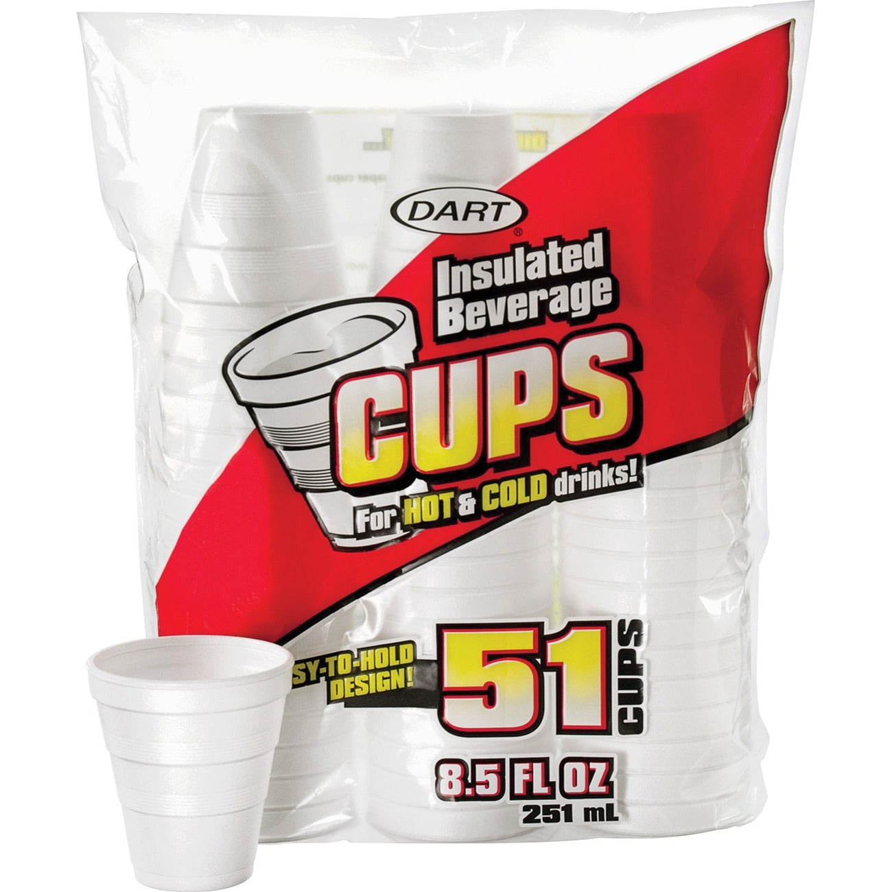 Cups Foam Insulated 8.5Oz