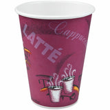 Solo 12 oz Bistro Design Disposable Paper Cups
