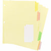 Business Source Divider Insert 5-Tab Multi