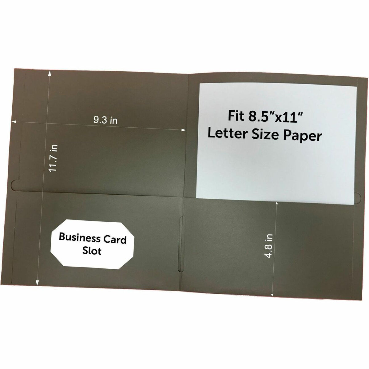 Business Source Portfolio Dbpkt 8.5X11.5 Gy