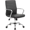 Chair Task Vinyl Black