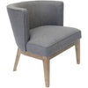 Chair Guest Fabric Grey