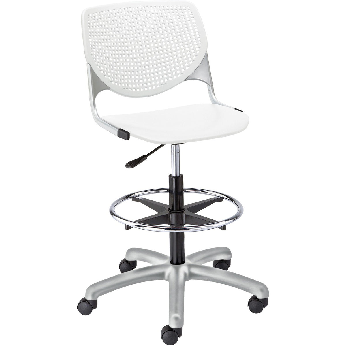 KFI Kool Collection 2300 Armless Stool with Casters
