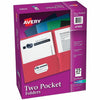 Avery Folder 2-Pocket Letter Ast
