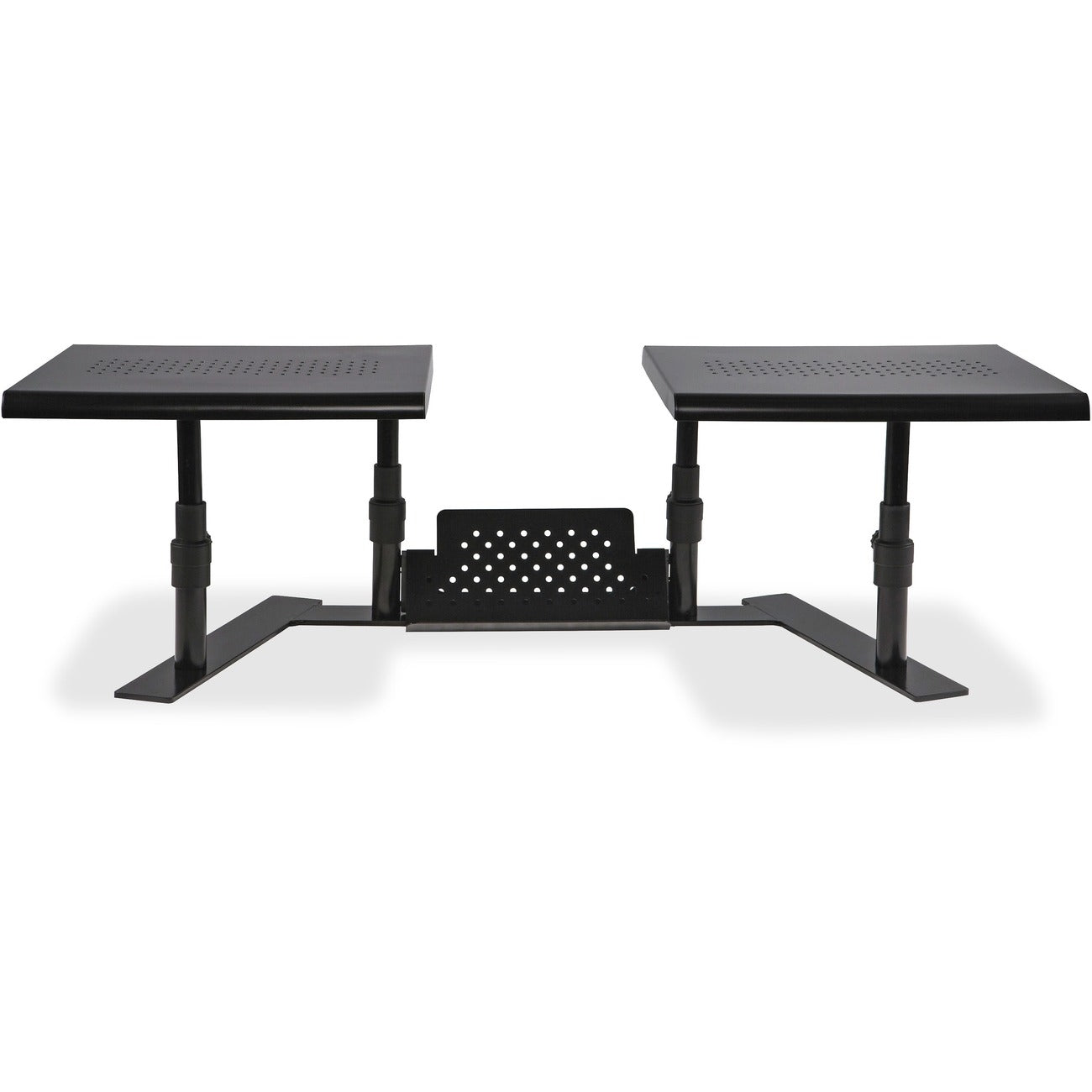 Stand Monitor Dual Ergo Bk