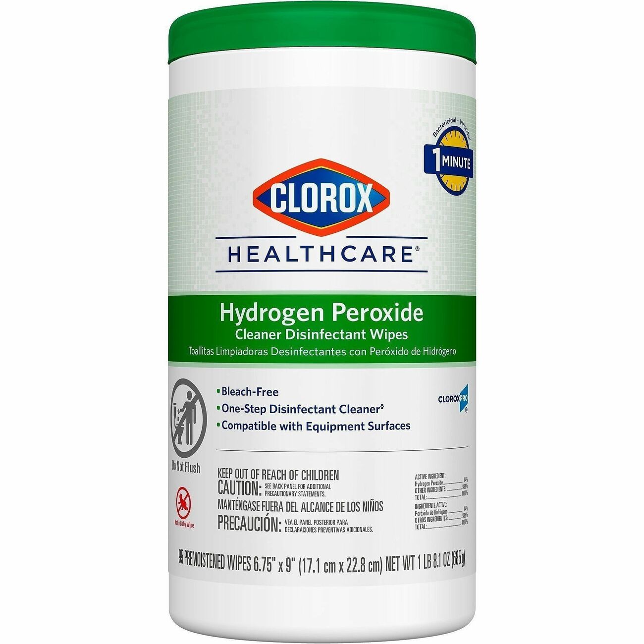 Clorox Wipes Dsnfct Hprx 95Ct