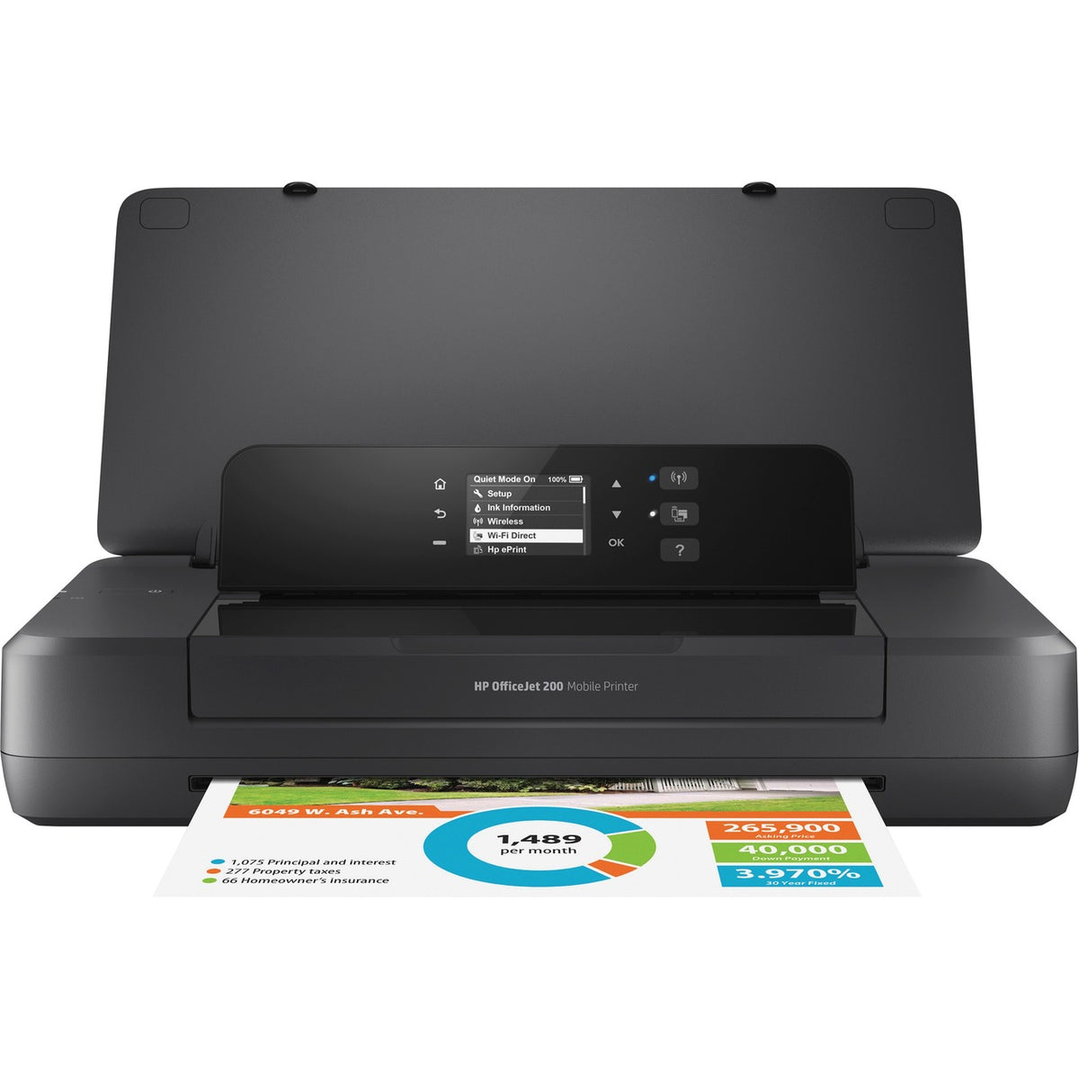HP Printer Hp Oj Mobile 200