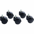 Master Caster Futura Noiseless Chair Mat Casters