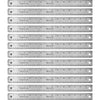 Westcott Ruler Stainless Steel 15"