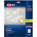 Avery Tickets Printable W/Stubs