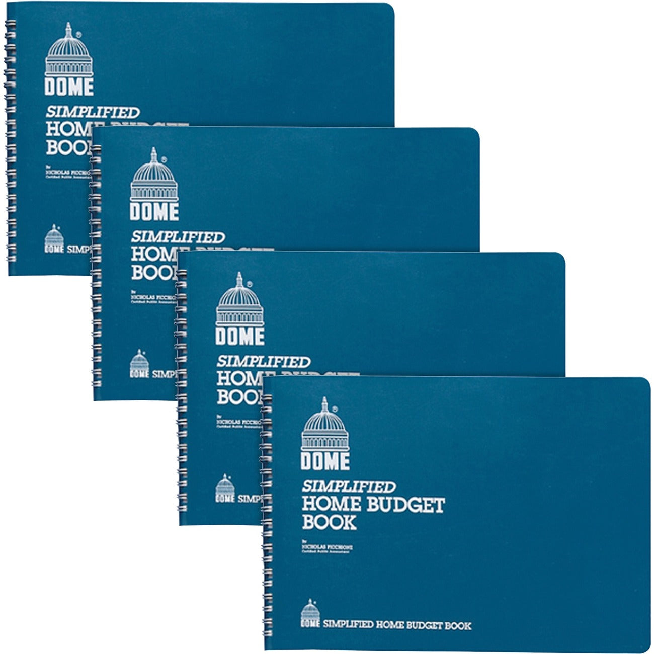 Book Budget Home 64Pg Teal
