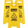 Genuine Joe Sign Wet Floor Eng/Spanish