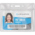 Advantus Holder Badge Horiz 3.5X2.5