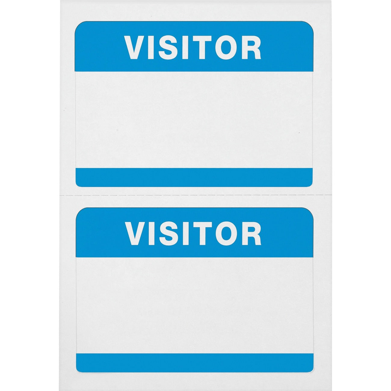 Advantus Badge Adhsve Visitor 100Ct