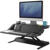 Fellowes Workstation Sit-Stand Dx Bk