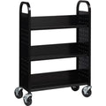 Lorell Single-sided Book Cart