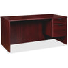 Lorell Prominence 2.0 3/4 Right-Pedestal Desk
