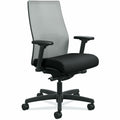 HON Chair Fgmshbk Adjarm Blck
