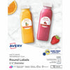 Avery Labels Dur Rnd 9Up 72Pk We