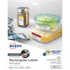 Avery Labels Dissolv Rect 18Up We