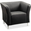 Lorell Fuze Modular Series Square Lounge Chair