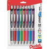 Pentel EnerGel RTX Liquid Steel Tip Gel Pens