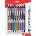 Pentel EnerGel RTX Liquid Steel Tip Gel Pens