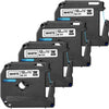 Brother Tape Label 1/2" Bk/We